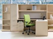 Currency deskingTurnstonewww.turnstonefurniture.com

Affordably priced laminate desking solution - Aesthetics and surface materials integrate with Kick and Groupwork collections - Dimensionally compatible with Kick for design flexibility - Assembled and knocked-down pieces available - Greenguard Indoor Air Quality certified