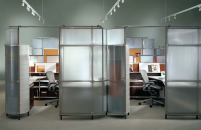 My Studio EnvironmentsHerman Miller Inc.www.hermanmiller.com

A private-office feel in a 6- foot-by-8-foot workstation - Aisle walls are highest and feature a door for privacy - Shorter interior walls for interaction between collaborators - Workstation allows workers to face outward - Distinct create, display, organize, and filter zones