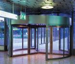 KT Series large diameter automatic revolving doors



Dormawww.dorma-usa.com

Offered in outside diameters up to 21 feet - Available in two-, three-, and four-wing models - Provides energy savings by minimizing airflow between the interior and exterior - Can be configured to collapse inward for passage of bulky items