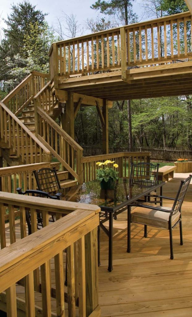 Wolmanized L3 outdoor wood



Arch Wood Protectionwww.wolmanizedwood.com

Residential treated wood protected by a nonmetallic, carbon- based preservative - ICC-ES evaluated to meet code requirements - Built-in water repellent - Corrosion of metal hardware comparable to untreated wood - Can be painted without color interference