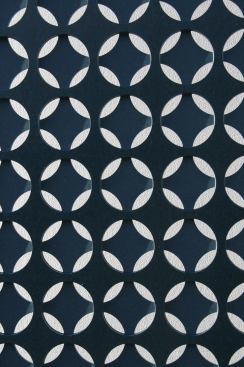 Interlam's new Screens come in a variety of colorful geometric patterns to suit a structure’s design needs. Each screen's core comprises one of two materials: an extruded PVC called Celtec or an exterior-grade MDF product. Celtec is lead- and heavy-metal-free with a density designed for stiffness, durability, and screw and staple retention. The U.S.-made material meets UL94 5V and UL 1975 standards, and uses a closed-cell structure for low water absorption. The screen’s exterior surface is made of a treated MDF called Extira that resists moisture, rot, and termites. Many of Interlam's screens also support LEED credits.

interlam-design.com