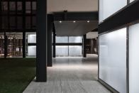 "Less is more," discovered the design team behind the restoration of Mies van der Rohe's 860-880 Lake Shore Drive apartments in Chicago. And that included the lighting, returning to the original details of Richard Kelly's visually sophisticated lighting scheme that connect interior to exterior.