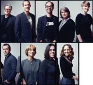 Left to right: Bob Miklos, Sam Batchelor, Scott Slarsky, Anne-Sophie Divenyi, Mary Ann Holliday, Ben Youtz, Katarina Edlund, Becky Hutchinson, Kelly Ard