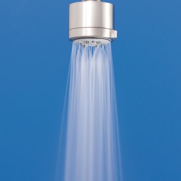 Jaclo’s new low-flow showerheads and handshowers feature a regulator that reduces water consumption while maintaining strong pressure. According to the company, this lowers the average rate of gallons per minute from 2.5 to 1.75. The low-flow technology is now available in more than 30 showerhead and handshower models, including the new Cylindrico 5 (shown), and works with all available shower sprays and strengths: full rain, massage, full rain massage, mist, and mist full rain. jaclo.com