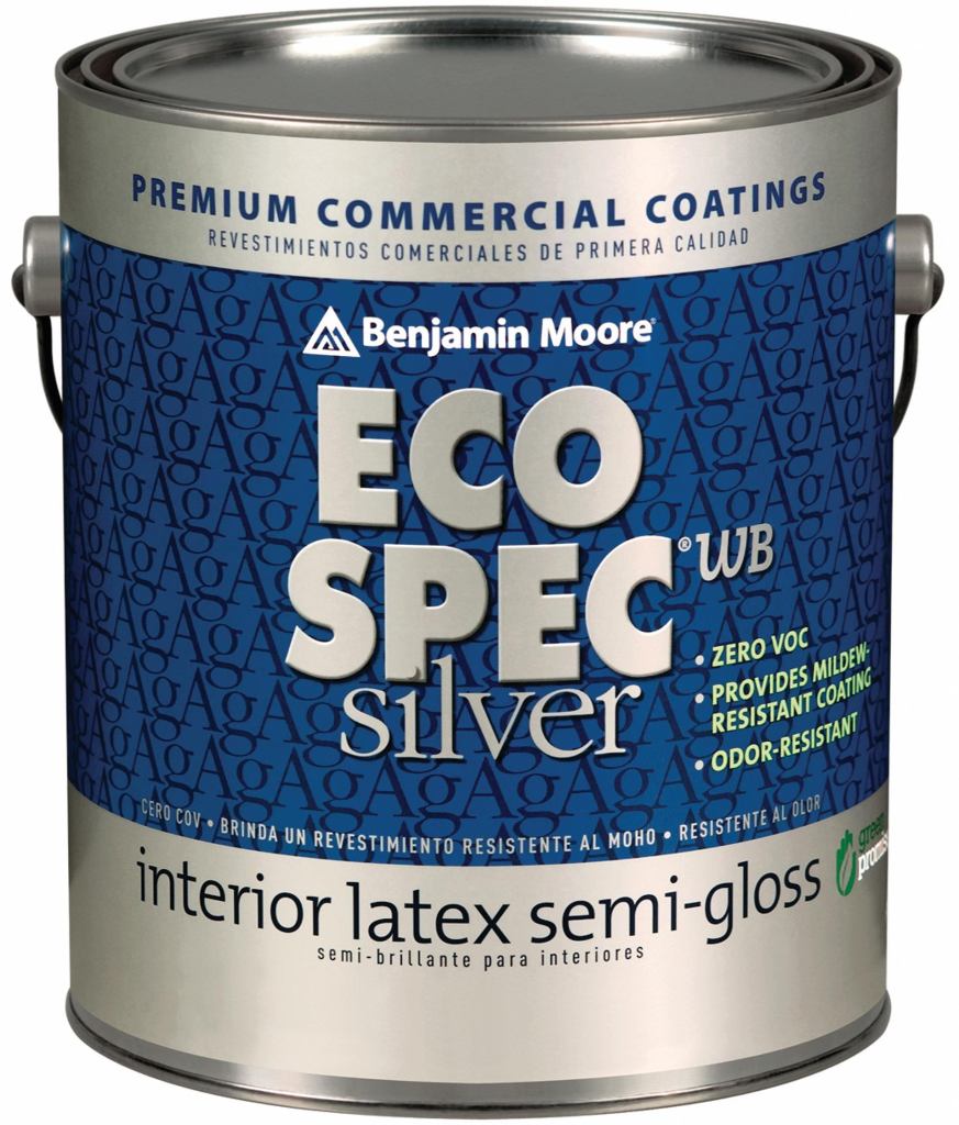 Benjamin Moore has introduced Eco Spec WB Silver, a zero-VOC paint formulated with elemental silver and other EPA-approved antimicrobial additives. It results in a dried surface that is resistant-even after repeated washings-to mold, fungus, and bacterial odors. Available in any of Benjamin Moore's color options, the paint is suitable for high-humidity and high-traffic commercial environments.  benjaminmoore.com