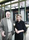 Bill Moggridge and Caroline Baumann, the newly appointed director of the Cooper-Hewitt and his associate director, offer a glimpse of galleries to come.