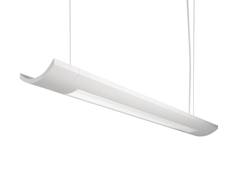 The direct-indirect i2 Series is part of Corelite's Iridium product line. Designed with an open aperture for maximum distribution, the i2 Series can be mounted individually or continuously with 4', 8', and 12' modular sections, and may include patented Slide-N-Lock optics. Luminaires align with Corelite's T-Grid metalpan and interface with various ceiling types www.corelite.com