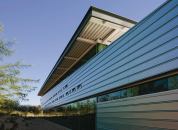 Duranar Vari-Cool coatings reflect the suns energy with pearlescent pigments that use PPG Industrys Ultra-Cool infrared-reflective technology. Available in 17 preformulated standard tints, the fluoropolymer coating changes color according to viewing angle. The Duranar Vari-Cool coating system is suited for roof panels, building panels, curtain walls, storefronts, accents, and corporate signage, and can be applied on aluminum and coated substrates, but not on hot- or cold-rolled steel substrates or exterior exposures. Minor scratches can be easily repaired in the field. The coating has a foundation of Kynar 500 or Hylar 5000 resin. ppgideascapes.com