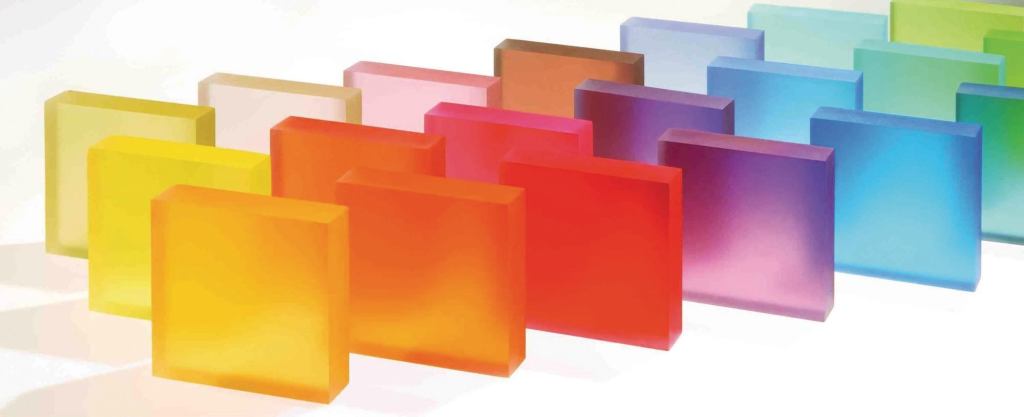 Chroma, by 3form, now contains 40% pre-consumer recycled content and can contribute to LEED points. It is also engineered to be resurfaced and re-colored multiple times, qualifying it for the companys Reclaim program, keeping it out of landfills when it reaches end of life. The translucent resin surface is suited for horizontal and vertical applications and can be shaped to accommodate radius curves. It is available in more than 10,000 colors and can be coordinated with other 3form materials, such as Varia Ecoresin and Pressed Glass, through the C3 color-matching system. Chroma is available in 1/2", 1", and 2" thicknesses. The 1/2" and 1" versions are 48" by 96"; the 2" option is 47" by 95". 3-form.com