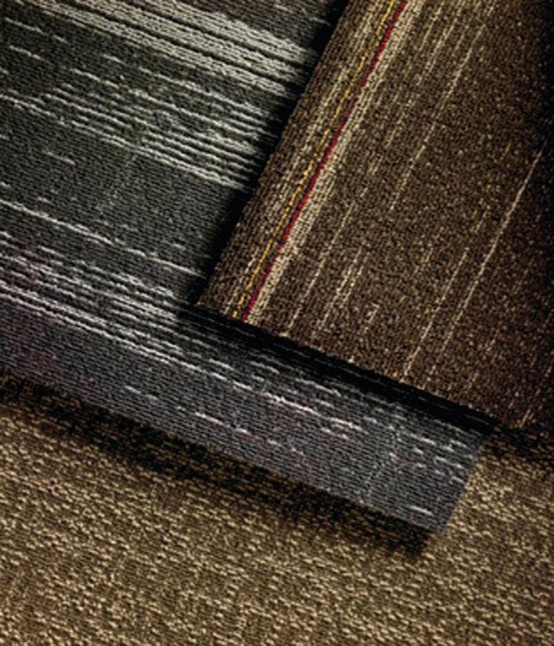 A modular carpet collection for commercial interiors from Mohawk Group brand Bigelow, City by City features three patternsDelhi, Seoul, and Chengduinspired by those three Asian cities. Delhi and Seoul come in eight neutrals; Chengdu has six coordinating colorways with bolder accent colors. City by City is manufactured using the Mohawk Groups tufting and fiber technologies, making them low-ounce and affordable. It is also CRI Green Label Plus certified, works with adhesives that are low-VOC, and can be recycled through Mohawks ReCover program. The solution-dyed carpet comes in 24" squares and has an UltraSet fiberglass-reinforced thermoplastic composite tile backing. bigelowcommercial.com