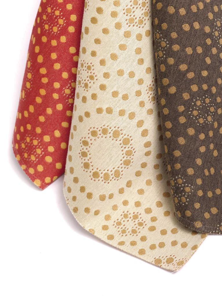 The Voyage Collection from KnollTextiles encompasses three upholstery fabricsEntourage, Roundtrip, and Spectatorthat are suitable for healthcare, hospitality, corporate, or educational applications. The fabrics are inspired by African beading. They are made of solution-dyed nylon, are UV- and abrasion-resistant, and are available with Nano-Tex with Durablock treatment. Roundtrip is a medium-scale fabric with circles made from large and small dots and available in eight colorways. Spectator is a large-scale pattern also available in eight colorways. Entourage is a multicolored textured fabric that incorporates boucl© and chenille solution-dyed yarns and comes in nine colorways. knolltextiles.com