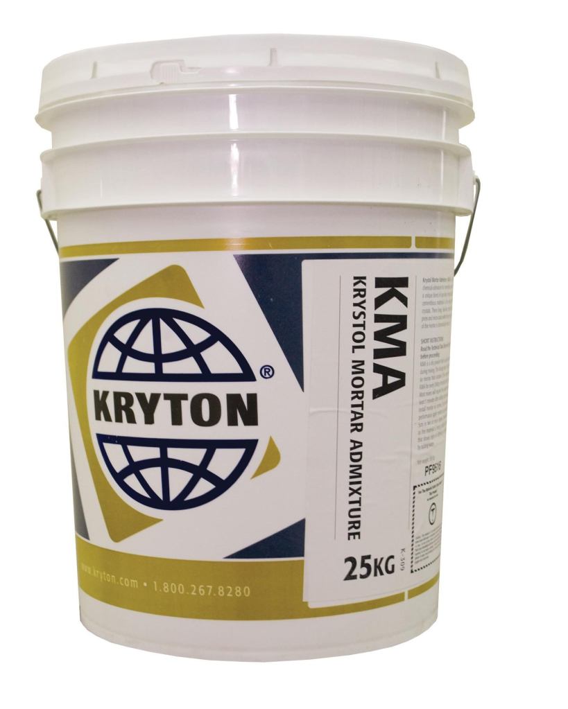 Kryton Internationals Krystol Mortar Admixture transforms rendering mortars, usually applied to exterior building surfaces as finishes, into waterproof protection. When added to concrete mixes in brick and block construction, Krystol reacts to form millions of tiny needlelike crystals that block capillary pores and cracks. In the past, brick construction required surface-applied sealant for waterproofing, which was temporarily effective but chipped and flaked as a building agedthis admixture eliminates the need for those sealants. kryton.com