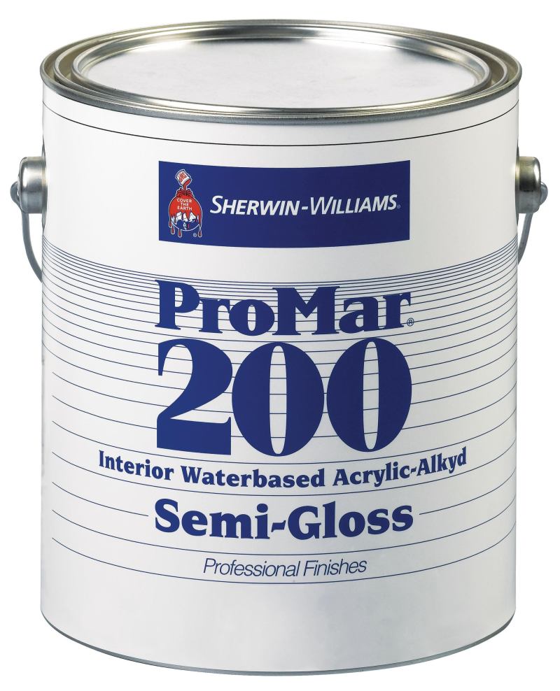 Sherwin-Williams coating solution for high-volume commercial environments, ProMar 200 is now available as a water-based acrylic-alkyd coating, which reduces environmental impact. Combining the smooth finish of alkyd coatings with the non-yellowing properties of acrylic coatings, ProMar 200s water base reduces the high-VOC content normally found in alkyd paints. ProClassic for wood trim and accents is also available as water-based acrylic-alkyd coating. sherwin-williams.com