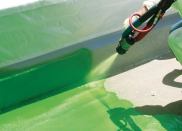 Dow Chemical Co.s Verdiseal Waterproofing System protects green roofs from bulk water and root penetration. The spray-applied polyurethane creates a monolithic barrier across a roof deck, side walls, and any sloping surfaces in between. It offers quick cure time, protection against invasive root species such as bamboo, design flexibility, and it eliminates the need for the root-resistant protective layer required for conventional membrane green roof systems. A three-part system including primer, elastomeric membrane, and robust wear coat, Verdiseal accommodates complex roof designs and can be spray-applied onto a range of prepared substrates without the use of bitumen, open flames, or solvents. dow.com
