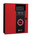 The IFP-25 from Silent Knight by Honeywell has a 25-point fire alarm with addressable technology. Suitable for applications where a two- to five-zone conventional fire alarm system would have been installed otherwise, it features pin-point dentification of trouble locations and false-alarm prevention via detector drift compensation and automatic maintenance alerts. The system features code-wheel-addressed detectors, JumpStart programming, and a built-in programming browser that doesnt require custom software. It also supports combinations of addressable HFS detectors and modules, and runs on a single loop of standard wire rather than a shielded or twisted pair. farenhyt.com