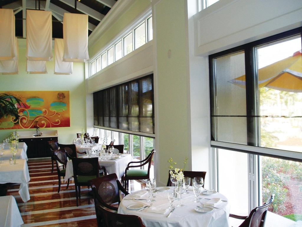 This new Small Motorized Executive Retractable Screen from Phantom Screens is a smaller motorized version that offers the benefits and features of the companys original retractable Executive screen. Its housing size is 4", allowing it to fit in a greater number of openings and architectural designs, where screens can act as solar shades. The screen can also accommodate smaller cavities in recessed applications, which allows components to be hidden in ceilings or column channels. In surface-mount applications, the screen comes in a variety of finishes that can be custom matched, including wood grain. Suitable for outdoor applications, it covers a maximum opening of 8' tall by 10' wide. phantomscreens.com