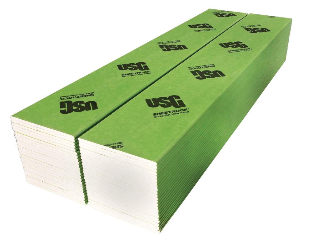 USGs Sheetrock glass-mat liner panels feature a noncombustible, moisture- and mold-resistant gypsum core encased in moisture- and mold-resistant (ASTM D3273 score of 10) glass mats. They can be used in any fire-rated cavity shaft wall and separation wall system assembly where regular Sheetrock gypsum liners are specified. The 1"-by-24" panels feature double-beveled edges and are available in 8', 10', and 12' lengths, as well as custom lengths. They also comply with ASTM C1658, C1396, ASTM E136 (noncombustible gypsum core) and ASTM E84 (flame spread 20, smoke developed zero), and are UL-classified for fire resistance, surface-burning characteristics, and noncombustibility. usg.com