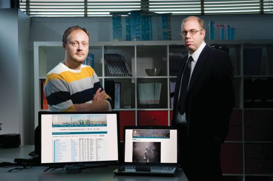The Web cuts both ways for the council. “The moment [someone] presents a number, that number becomes the ‘truth,’” says research and communications manager Jan Klerks (left). “If you have an official number after that, it takes some effort to get it recognized.” On the other hand, notes Marshall Gerometta, making the council’s data accessible “invites people to contribute information that’s missing or incorrect in our database.”