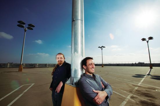 Sons of Fresno: Kiel Famellos-Schmidt (above left) and Shaunt Yemenjian of Spacio | Design.