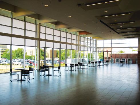 Edgetech I.G.s Super Spacer TriSeal is a desiccated silicone foam spacer that can be used to enhance the performance of insulating glass units. TriSeal is engineered with a triple seal made from desiccated silicone foam, acrylic adhesive, and a multilayer vapor barrier for condensation resistance. Its construction allows for the natural expansion and contraction of insulating glass. The triple seal can reduce energy consumption by up to 15% within curtain-wall glazing systems. ¢ edgetech360.com