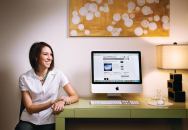 Architerials author Alli Dryer writes about cutting-edge building materials not from a detached point of view, but from a personal one. "I read a lot of nonarchitecture blogs," she says, "and the ones Im drawn to are those where you get a sense of the person behind the blog."