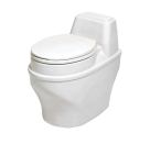 Designed for locations where reliable electricity is not available, the BTS 33 from BioLet Toilet Systems is a composting toilet. A drain tube handles all excess liquids and capacity can be increased by adding a 120V AC or 12V DC fan and extra composting bins. The toilet measures 17-1/2" wide by 25" high by 29" deep with a 19-1/4" seat height. Shipping weight is 49 pounds. biolet.com