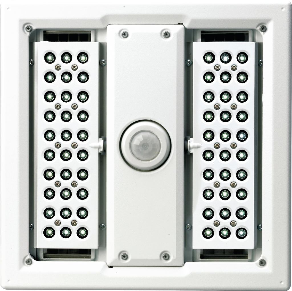 The 304 Series from BetaLED, a division of Ruud Lighting, is the companys first luminaire series to achieve performance of more than 100 lumens per watt, saving as much as 70% in energy use. The 304 Series is scalable up to 12,000 lumens of delivered light output and features a two-level dimming option. The fixtures are available for recessed canopy and soffit applications with petroleum symmetric options and can be installed in single- or double-skin open-air petroleum station canopies and building soffits such as banks or quick-serve restaurants. betaled.com