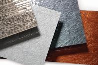 EcoGlass, a collaboration between Bendheim and Stone Source, is a collection of large-format, back-painted architectural glass composed of 25% to 40% post-consumer recycled content. The glass is made with a proprietary color-coating process that uses isocyanate-free pigments, allowing it to be free of VOCs. Available in sheet sizes up to 60" by 120", EcoGlass is offered in five texturesbamboo, cast, coral, gothic, and solarand 14 finishes, including neutral, metallic, pearlescent, and bold colors. Custom colors and cut-to-size fabrication are also available. stonesource.com