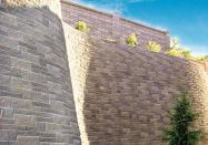 Atlas Block Co.s new AB Collection retaining wall system incorporates up to 36% post-consumer recycled glass and postindustrial recycled materials in its concrete mix. Available in a range of shapes, sizes, and textures, the line of sustainable blocks comes in earth-tone colors such as chestnut, beachwood, antique bronze, and smoke blend and can be used for a variety of landscaping applications such as patios, free-standing walls, barbecues, fireplaces, outdoor kitchens, benches, and fountains. The collection is suitable for both commercial and residential applications and can be arranged in a variety of patterns. atlasblock.com