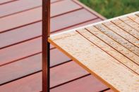 The newly formed Edwin Blue, a handmade modern furniture company, has launched a new outdoor line, the Rise collection. The line is offered in two varieties of hardwood, old-growth sinker cypress and FSC-certified machiche, and has a 304-type stainless steel frame with nonmarking, UV-, and corrosion-resistant low-density polyethylene feet. Rise includes low-lying, casual seating, lounging, and dining options, including dining and side tables, lounge chairs, ottomans, and bar stools, and each piece is made in the United States. The line also includes a 43-1/2"-by-36-1/4" bar. edwinblue.com