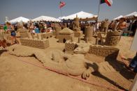 The team representing Jacobs Engineering Group won top overall honors with its design, "Have Your Castle & Eat It Too."