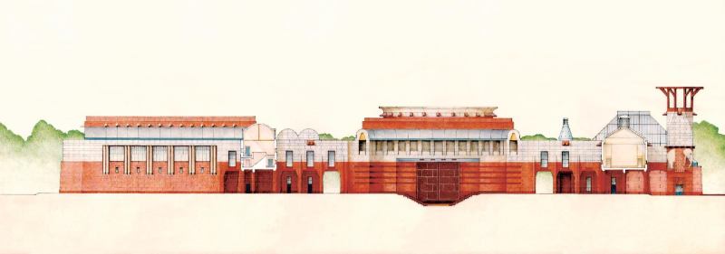 The Indira Gandhi National Centre for the Arts.