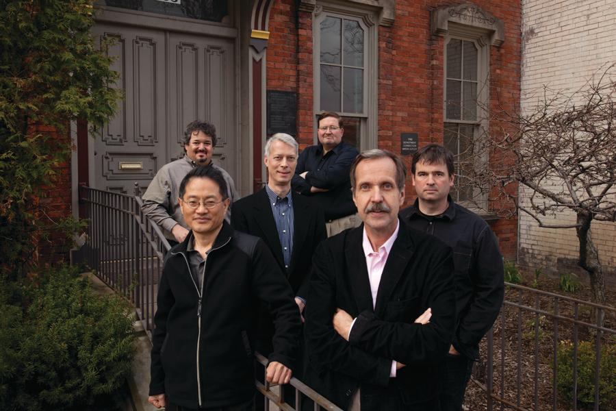 The Urban Priorities Committee meets weekly at Beaubien House, Detroit AIAs headquarters.