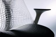 Herman Miller has unveiled SAYL Chairs, a new collection of task and guest seating with an unframed design. Chair backs are available in upholstered or 3D Intelligent suspension options. The latter is an injection-molded material infused with different degrees of tension to provide sacral, lumbar, and spine support. ¢ hermanmiller.com