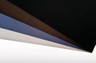 Nysan Solar Control has released GreenScreen DuoTone fabric. The two-tone fabric is available in four color options and allows architects to control heat gain. A light color on the exterior reflects heat and, though it appears opaque from the outside, a darker interior surface allows for outward views. The recyclable, PVC-free fabric is made of 92% polyester yarn and 8% polyurethane finish. ¢ nysan.com