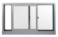 Kawneer's new AA 3350 IsoPort Horizontal Sliding Window is available in single-hung, double-hung, horizontal sliding, or fixed formats. The performance of the window is enhanced by the shape of a polyamide thermal break, which maintains continuity throughout the frame and sash. Available with 1" insulating or laminated glass, and with an anodized, painted, or dual-color finish. ¥ kawneer.com