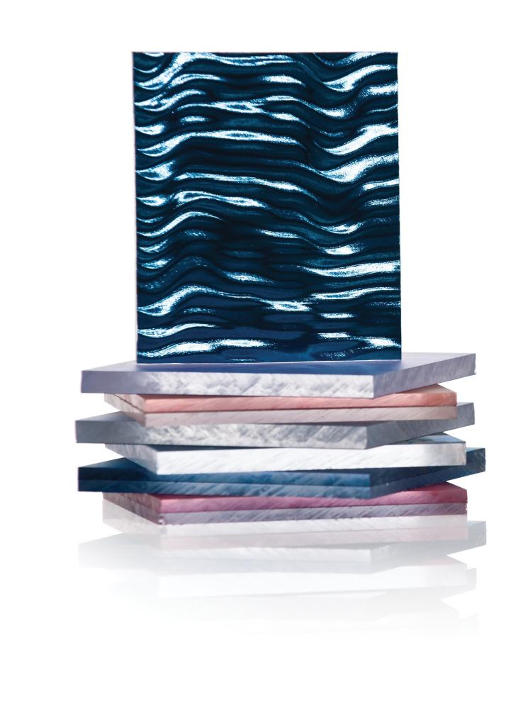 Duo-Gard Industries has introduced a new line of decorative panels. Available in translucent or opaque finishes, the panels are acrylic or polycarbonate and have standard designs and custom options. The 100% recyclable panels come in 4'-by-8' or 4'-by-10' sizes. Optional backlighting and illumination options include static and color-changing LEDs. ¢ duo-gard.com