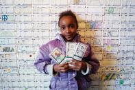 The public Fundreds drawing project illustrates how lead soil contamination affects children in New Orleans.