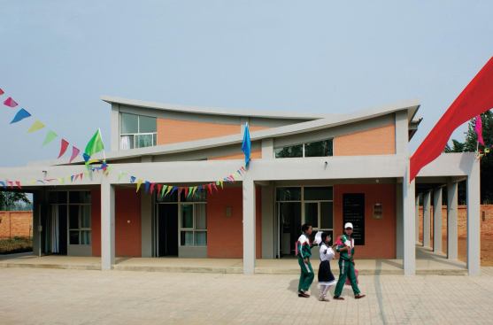 Qian Yang County is located in one of the poorer provinces in western China. After a 2008 earthquake, California architect Jennifer Devlin offered to build a green and seismically safe elementary school. "We have enabled a future for the girls [and boys] who attend the school ... and knowing that is both humbling and empowering," she says. The project was initiated by Rosalyn Koo, a philanthropist in San Mateo, Calif., who is trying to educate 1,000 Shaanxi Province girls by 2013.