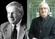 John D. Anderson, FAIA, left; Robert Greenstreet, Intl. Assoc. AIA, right