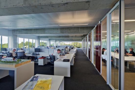 Perkins+Will's Atlanta office, seen here, won a 2012 COTE Top Ten Green award from the AIA, one of many such sustainable honors that the firm has received. The firm's merger with D.C.-based Envision Design furthers their sustainable mission.