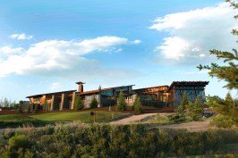 The architecture has been guided by the use of rugged timeless aterials