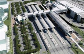 Miami Central Station rail platforms.
