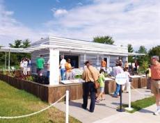 The Re_home was designed in an efficient, rectangular shape using 2x4 stud construction.