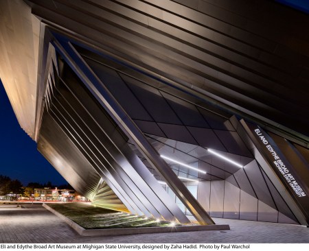 Broad Art Museum exterior
