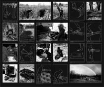 One of the methods of representation that Lee looked to in order to document the construction process is a series of instructional drawings.