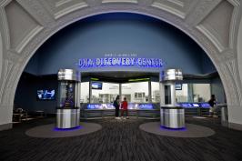 Custom information displays at The Field Museum - DNA Discovery Center, Chicago, Illinois