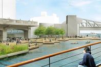 Chicago Riverwalk Jetty