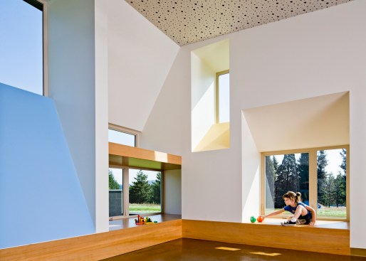 Interior - deep window benches