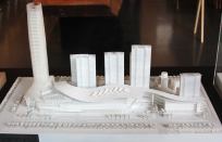 A model by Mulvanny G2 Architecture of Panjin Plaza in Panjin, China